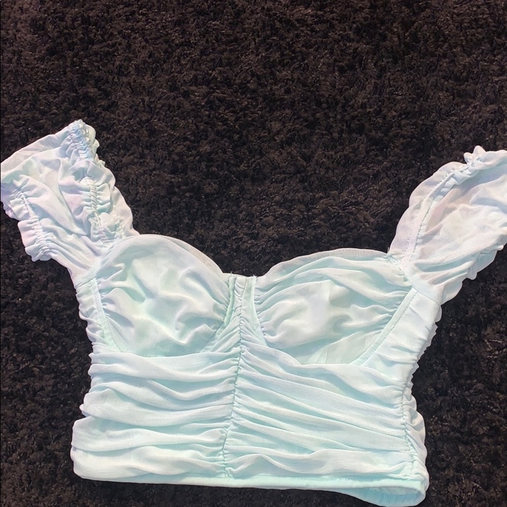 cropped girly t shirt
